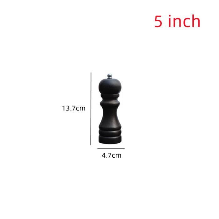 Moulin à Sel/poivre En Bois Uxcell 22cm (lot De 1, Shaker) Neuf