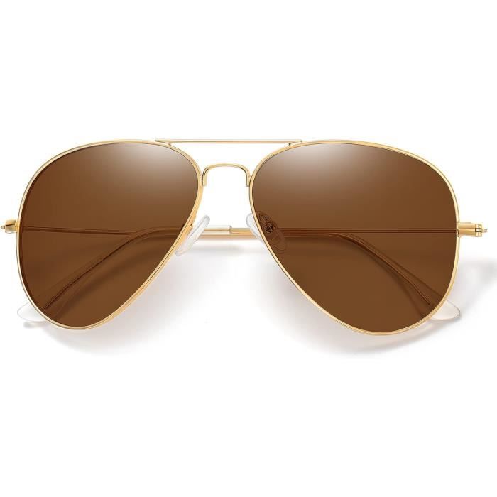 Lunettes De Soleil Femme KANASTAL - Style Vintage Rétro œil De Chat - Verres Polarisés UV400 - Monture Noir Brillant/mat, Marron, Rose