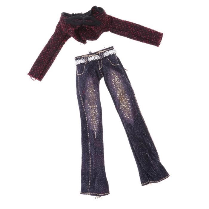 Manteau Pantalon De Poupee Monster High 9 Decoration Pour Dolls