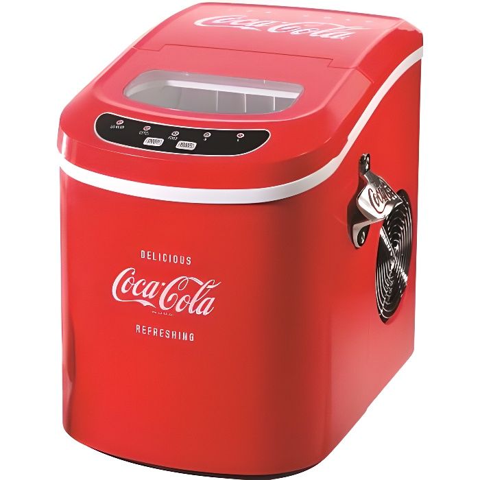 Machine à glaçons Coca - SIMEO CC500 - 110W - 11 kg en 24h - 2 tailles de glaçons