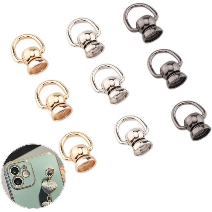 BAGUE EN FORME DE FER À CHEVAL AVEC GOUPILLE À VIS - Matériel de luxe - La maison du cuir