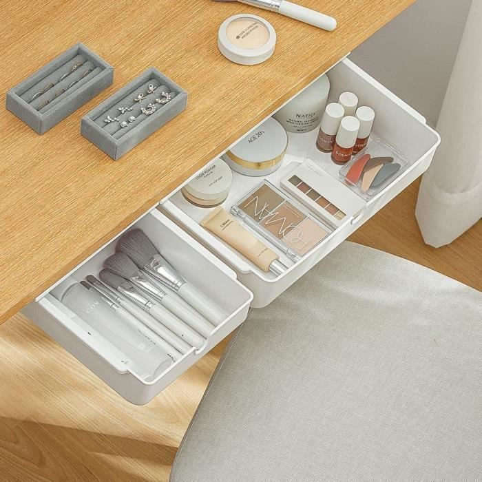 Lot De 2 Organisateurs à Capsules De Café En Acrylique Transparent - 8 Tiroirs - Compatible Nespresso, Vertuo, K-Cup
