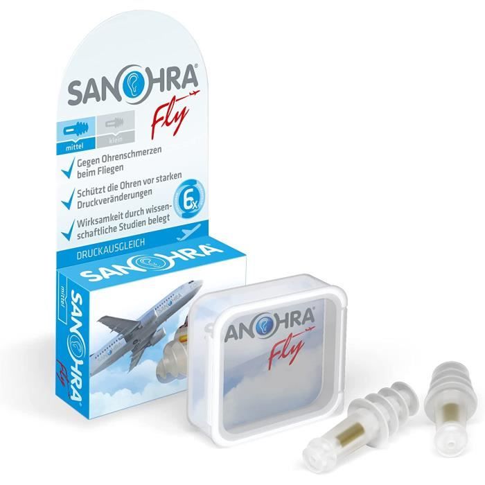 Sanohra Fly pour adultes, Bouchon d'oreilles avec filtre breveté