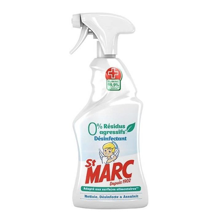 ST MARC Pistolet Désinfectant 0% Résidus Agressifs - 750 ...