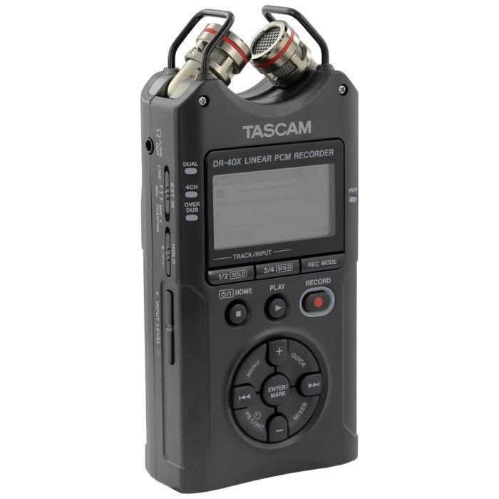 Tascam DR-40X Enregistreur audio portable 4 pistes