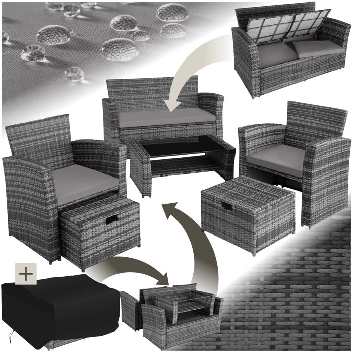 Salon de jardin design soldé