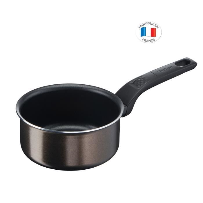 TEFAL B5542702 Easy Cook&Clean Casserole 14 cm (1 L), Antiadhésive, Thermo-Signal™, Tous feux sauf induction, Fabriqué en France