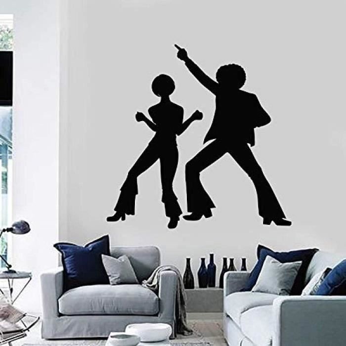 Autocollant Mural Danse Mariage - Décalcomanie Personnalisable Pour Sol, Décoration Originale