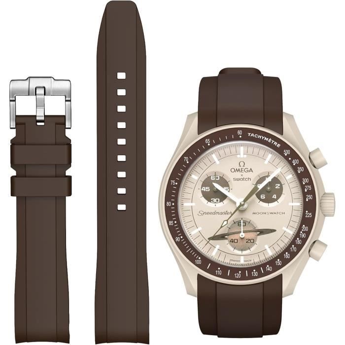 Bracelet De Montre Skagen 12mm En Cuir Marron - Bande De Rechange Originale Pour SKW2147