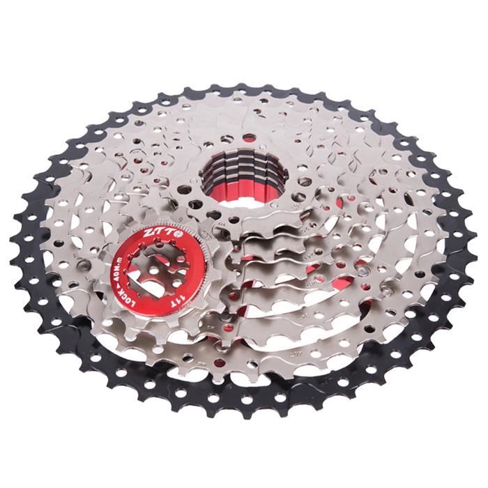 Cassette de velo 9 vitesses UNBRANDED 11 13 16 20 24 28 34 40 46 T
