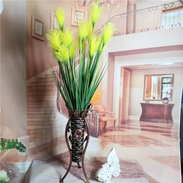 GAZON ARTIFICIEL,YellowGrand arbre artificiel de 93cm, 7 têtes, faux