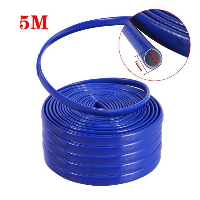 Tuyau,5m--Tuyau'eau en PVC souple 12x16mm, adaptateur de robinet ...