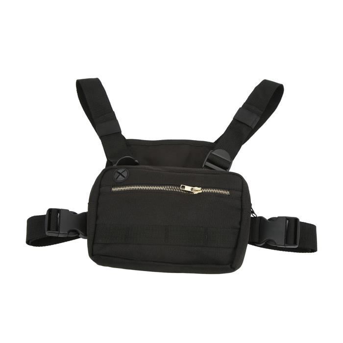Poitrine Avant Sac Gilet Pack Pouch Radio Chest Rig preuve de pluie