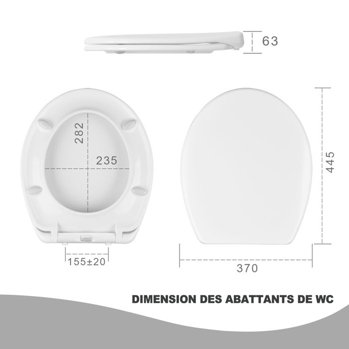 Lot De 5 Joints D'Étanchéité Caoutchouc Pour Toilettes Roca Double Chasse - AH0007100R