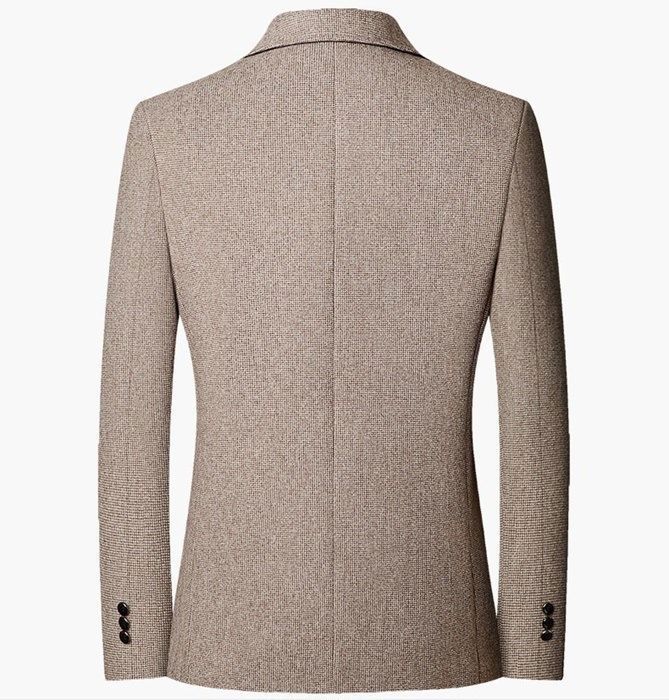 Blazer cuir homme blazer daim homme veste suedine marron Luke | D'Arienzo