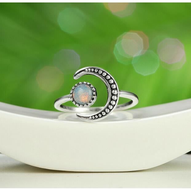 Bague hot sale lune soleil