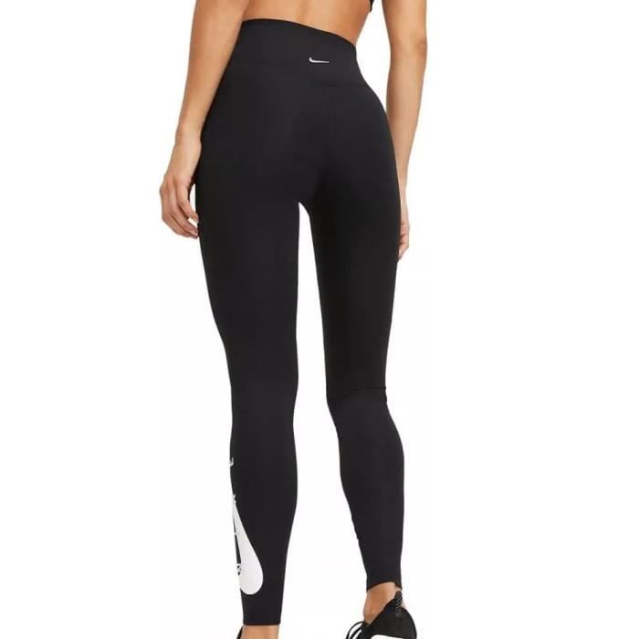 Legging Femme - Nike - Tight - Noir - Coupe 7/8 - Taille élastique Black -  Cdiscount Sport