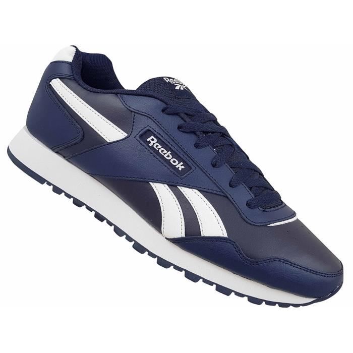 Chaussures de sport REEBOK Glide Bleu marine Homme Adulte Synthetique Lacets Plat