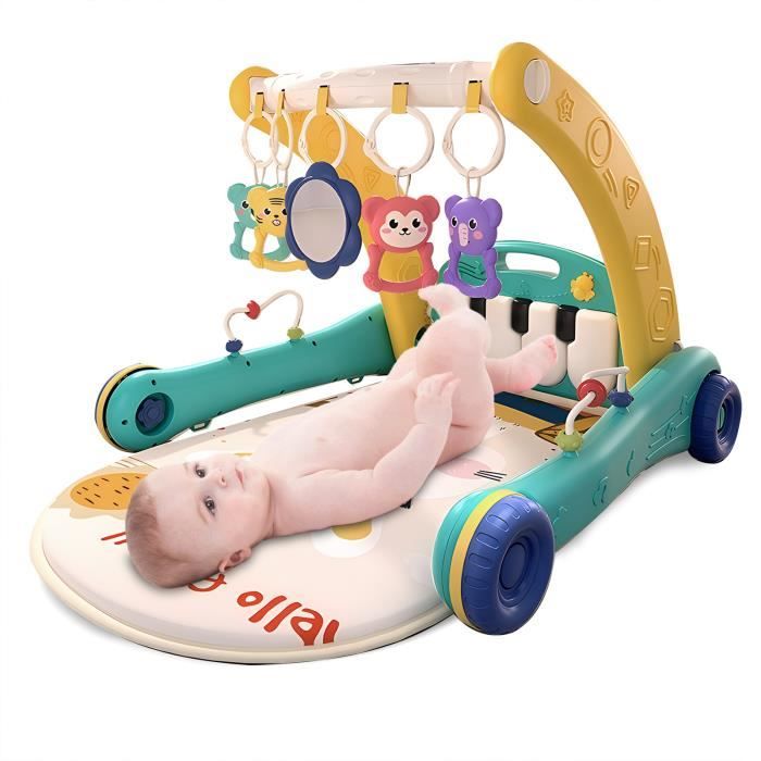 SINBIDE Trotteur pour b b 2 en 1 Marcheur D apprentissage pour