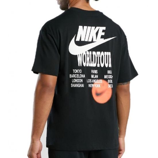 Tee-shirt Nike M NSW TEE WORLD TOUR 2 