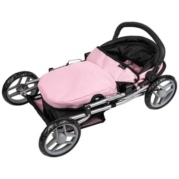 Landau pour poupées Sarah bois verni clair - Beige - Bébé - 137.99