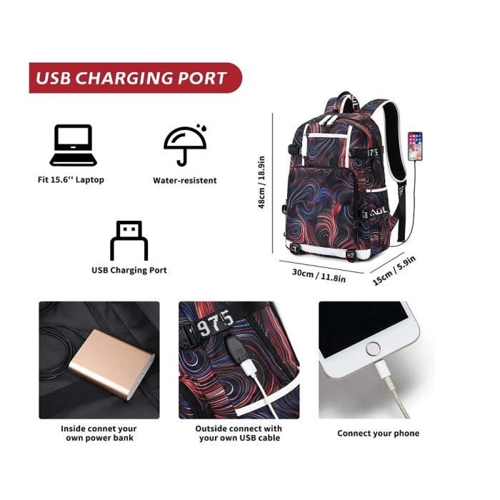 Cartable ado garcon college cheap