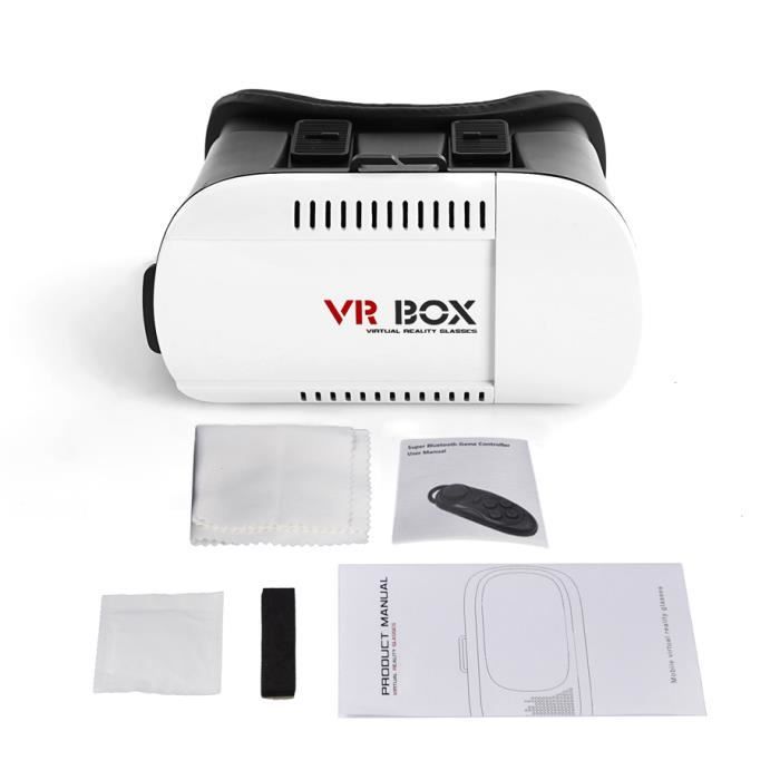 VR BOX Casque 3D de réalité virtuelle 2.0 pour smartphone - Plan C