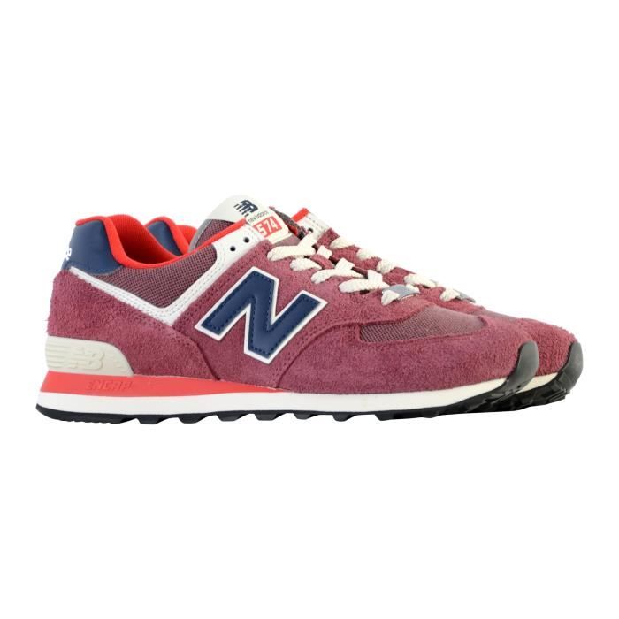 Basket new balance rouge homme clearance