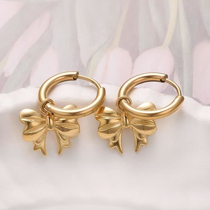 Boucles D'oreilles Dormeuses Perles De Culture Blanches Plaqué Or Jaune - Neuf Avec étiquettes