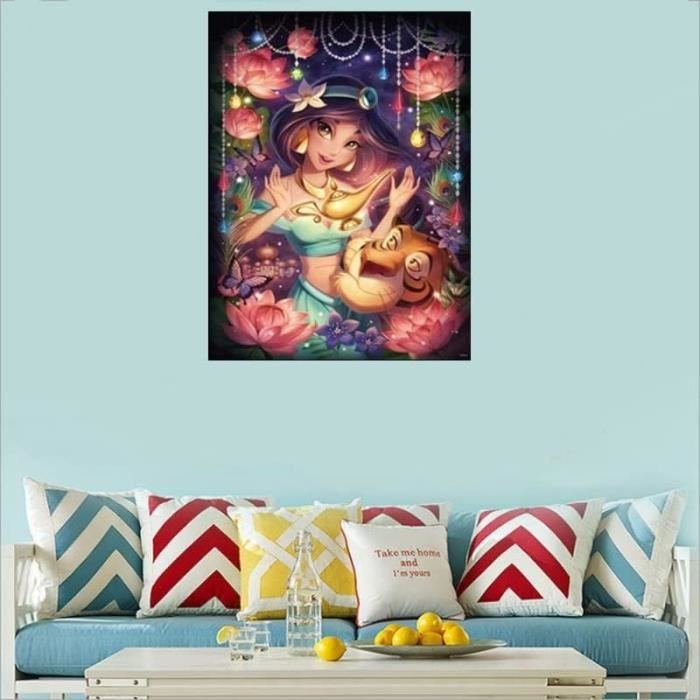 Kit Peinture Diamant 5D 'Nature Morte Aux Fruits' - Dimensions 50x70 Cm, Diamants Ronds Résine - Activité DIY Relaxante, Décoration Murale
