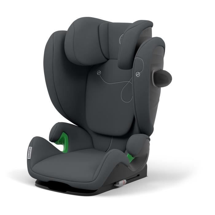 Siege auto Solution G i Fix Cybex Groupe 2 3 De 3 a 12 ans Fixation Isofix ou ceinture Noir granite Achat Vente siege auto CYBEX SOLUTION G I FIX NOIR GR Cdiscount