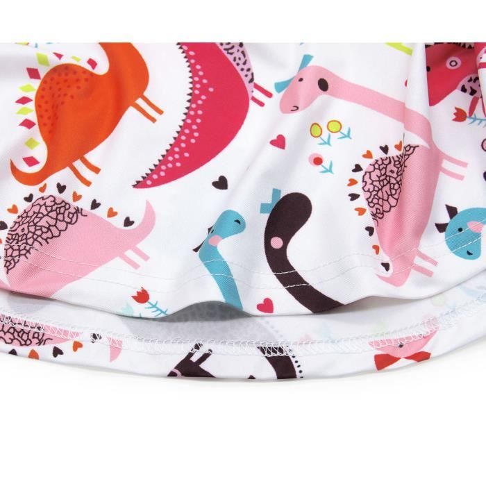 Robe dinosaure fille outlet