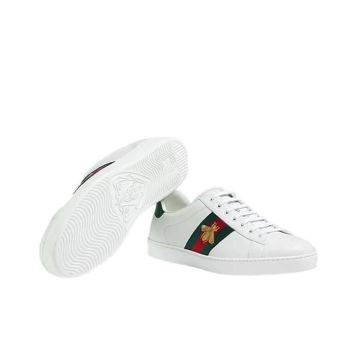 Basket discount gucci blanche