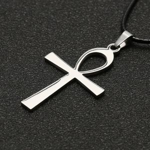 Pendentif Croix égyptienne En Argent Massif 925 Rhodié - Dolly-Bijoux, 15mm, Neuf Avec étiquettes