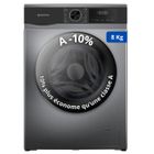 Lave-linge frontal GEDTECH GLL81400BL - 8 Kgs - 1400 trmn - 16 programmes - Eco - Intensif - Rapide Trs Faible conso - A-10