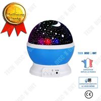 TD® Lampe de projection lumineuse de lumière de ciel étoilé rotative colorée jouet lumineux créatif