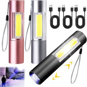 LaBlanc-Lampe De Poche LED Rechargeable USB-3000 Lumens, Lampe Torche Zoomable Lampe Torche Led Ultra Puissante Lampe Tactique Torche Etanche Exterieur Pour Camping 78433421 LaBlanc-Lampe De Poche LED Rechargeable USB-3000 Lumens, Lampe Torche Zoomable Lampe Torche Led Ultra Puissante Lampe Tactique Torche Etanche Exterieur Pour Camping 78433421