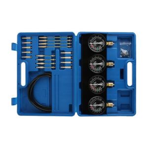 TolleTour Testeur synchrone pour 4 Carburateur Synchronisation Montre de Carburateur Voiture Moto 