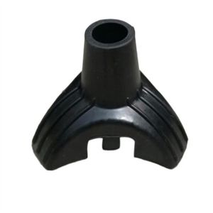1 Canne Embouts Caoutchouc Noir Canne Béquille Bas Fin Heavy Duty 25 mm