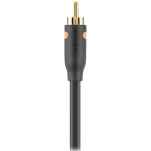 disponible en 0,5 m, 1 m, 1,2 m, 2 m, 3 m 1 m Cable coaxial de audio mono de 2 pines de 3,5 mm a RCA