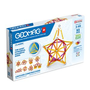ASSEMBLAGE CONSTRUCTION 273 Geomag Classic Recycled 93 pcs - Kit de Constr