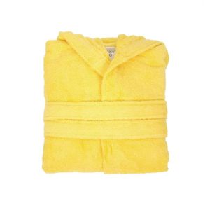 PEIGNOIR Peignoir garçon jaune (Couleur: Jaune - Mesures peignoirs / pyjamas pour enfants: 8)