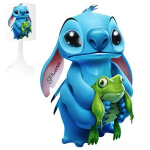 Stitch Blanket Couverture d/’Hiver pour Enfant Motif Anime 130 * 150cm Polyester a