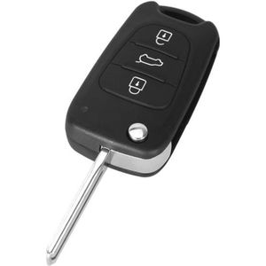 Étui à clé pliante à distance 3 boutons Fob pour Hyundai I20 I30 Ix35 I35  Uncut