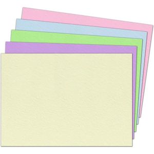 PLAY-CUT PH12300-99 - Lot de 50 feuilles de papier couleur - Format A3-130  g/m² - 10 couleurs