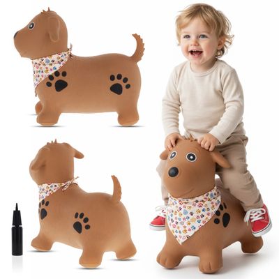 EVEJEG Balle de saut pour enfants - Ballon sauteur dinosaure avec poignée en forme de T - Charge maximale EVEJEG Balle de saut pour enfants - Ballon sauteur dinosaure avec poignée en forme de T - Charge maximale