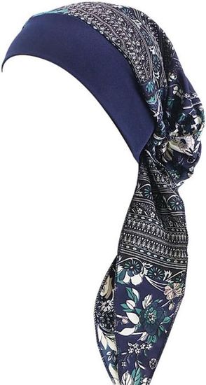 Turban Africain Pour Femme - Uni, Élastique - Accessoire Cheveux Mode (Tour De Tête ~23-26cm) - 2