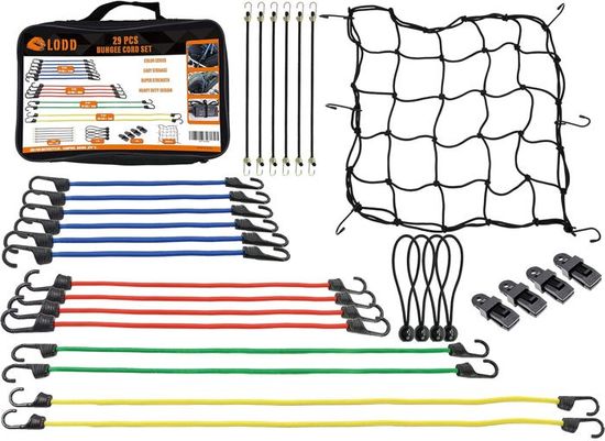 Lot De 8 Tendeurs élastiques De 91,4 Cm, Multicolore