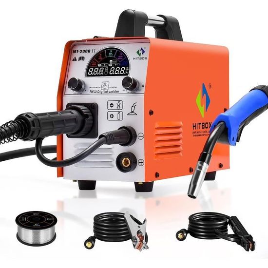 Poste à Souder Inverseur MIG/MAG, MMA, Lift-TIG | Leroy Merlin