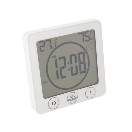 Thermo-hygromètre numérique d'intérieur avec minuterie KT-9